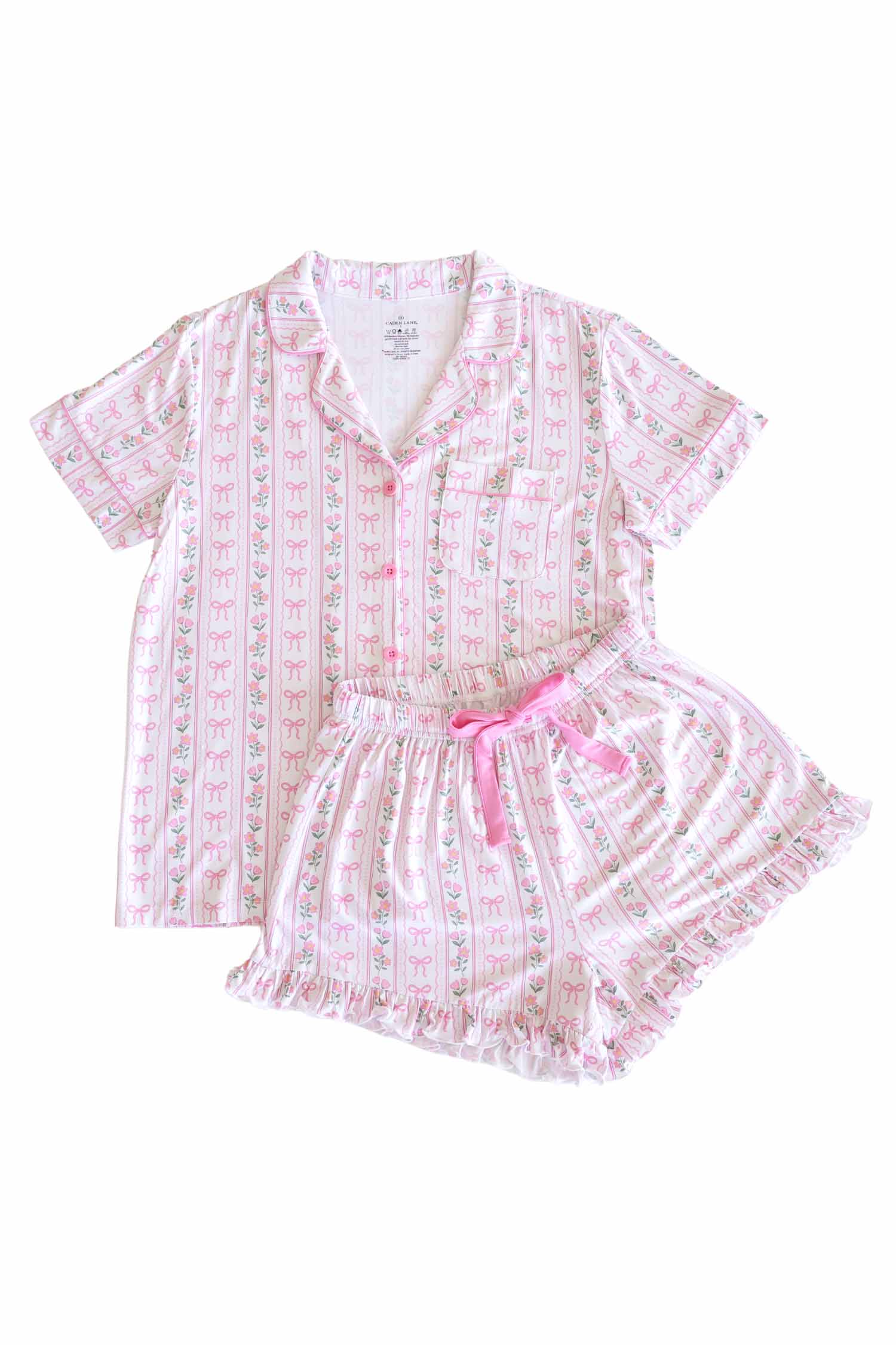 Women's Two Piece Short Lounge Sets - Image 3