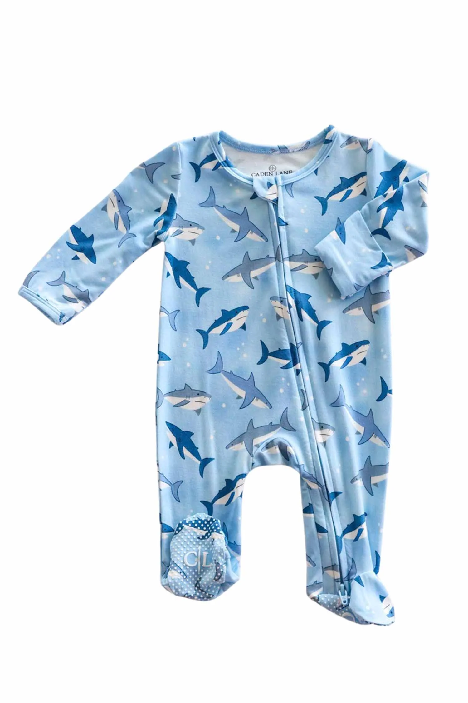 Zipper Footie | Fin Friends - Image 2